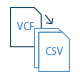 Convert VCF File to Different CSVs