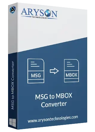 MSG to MBOX Converter tool product box