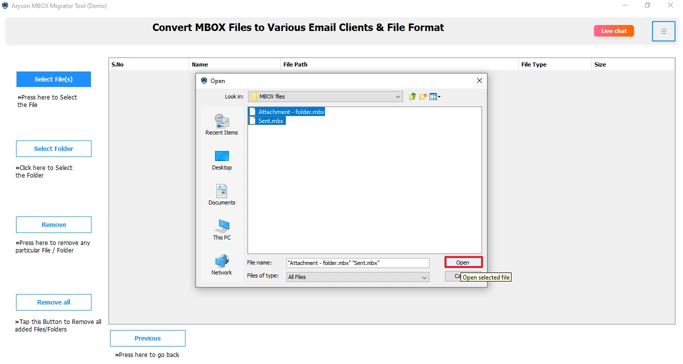 MBOX Converter Tool